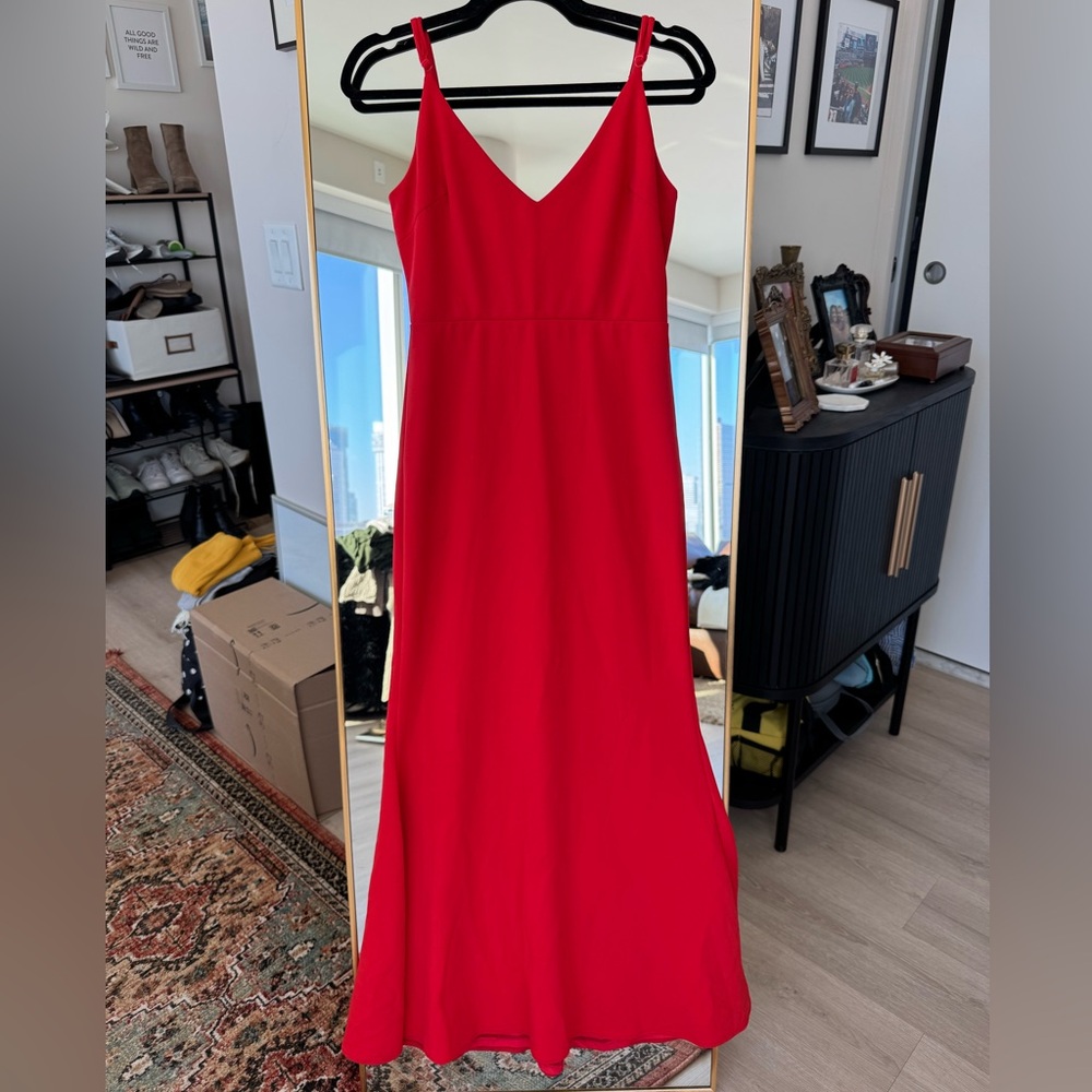 Lulu’s Red Maxi Dress - Small